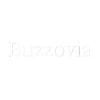 White 'Buzzovia' text on a black background
